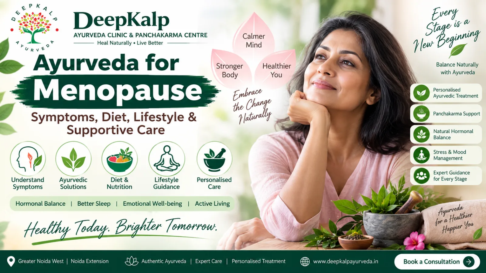Ayurveda for Menopause: Symptoms, Diet, Lifestyle & Supportive Care